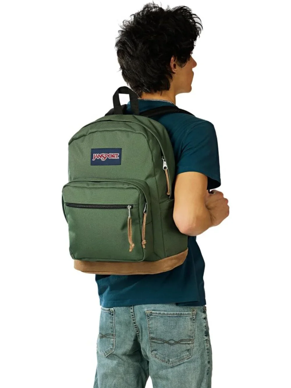 Durable Daypack Backpack with Padded Laptop Sleeve, Spacious Compartment & Water